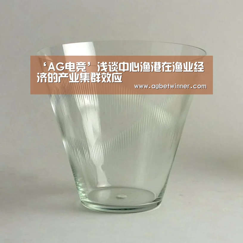‘AG电竞’浅谈中心渔港在渔业经济的产业集群效应(图3) AG足球